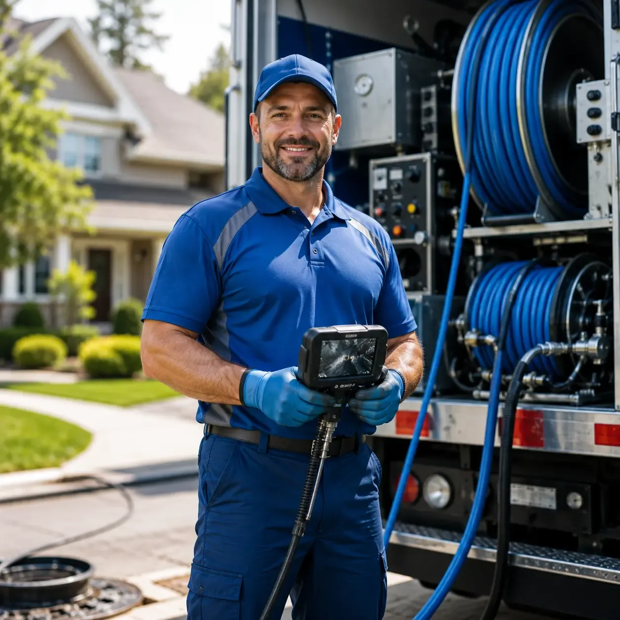Local outdoor drain cleaning specialists in North Easton, MA